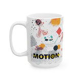 Lions in Motion Ceramic Mug: Move, Motivate, and Inspire