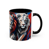 Lions Virtual Patriotic 11oz Coffee Mug - United We Serve