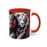 Lions Virtual Patriotic 11oz Coffee Mug - United We Serve