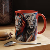 Lions Virtual Patriotic 11oz Coffee Mug - United We Serve