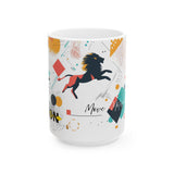 Lions in Motion Ceramic Mug: Move, Motivate, and Inspire