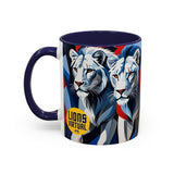 Lions Virtual Patriotic 11oz Coffee Mug - United We Serve