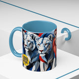 Lions Virtual Patriotic 11oz Coffee Mug - United We Serve