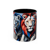 Lions Virtual Patriotic 11oz Coffee Mug - United We Serve