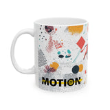 Lions in Motion Ceramic Mug: Move, Motivate, and Inspire