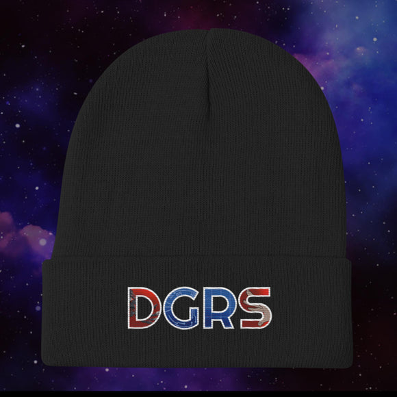 DGRS large letters Embroidered Beanie