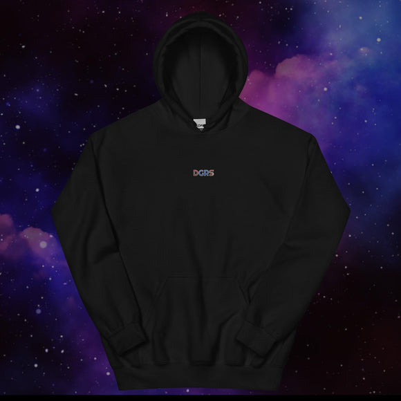 DGRS embroidered front Hoodie
