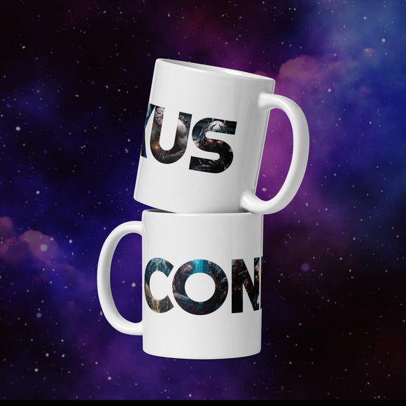 Conexus white glossy mug